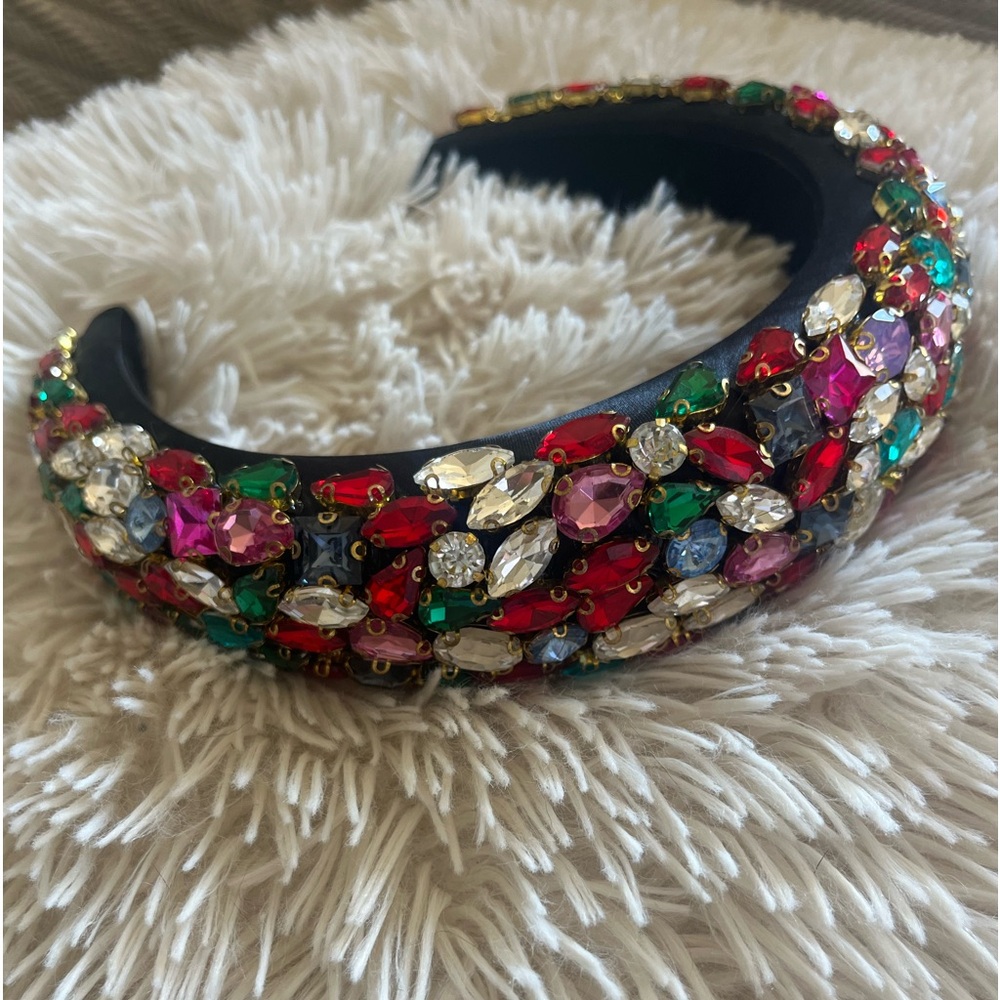 Oversized gemstone headband 💎